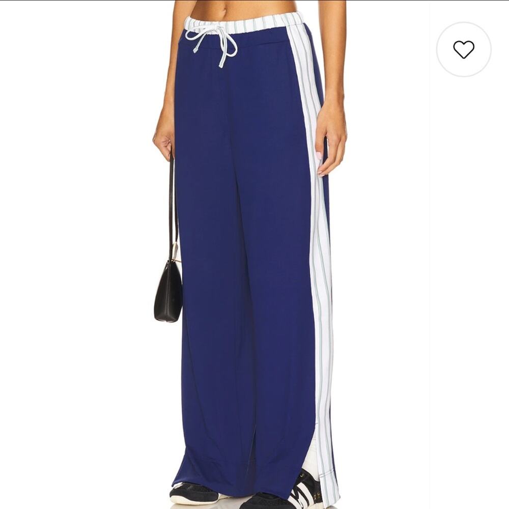 NWT Port de Bras Boxer Pant in Navy & Chantilly